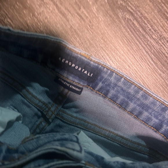 Aeropostale Light Blue Straight Jeans - Picture 2 of 3